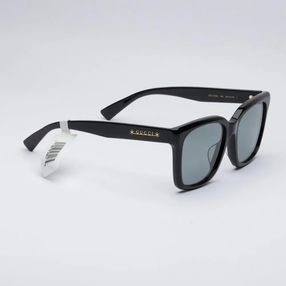 Gucci GG1175/002 Sunglasses Black 56mm